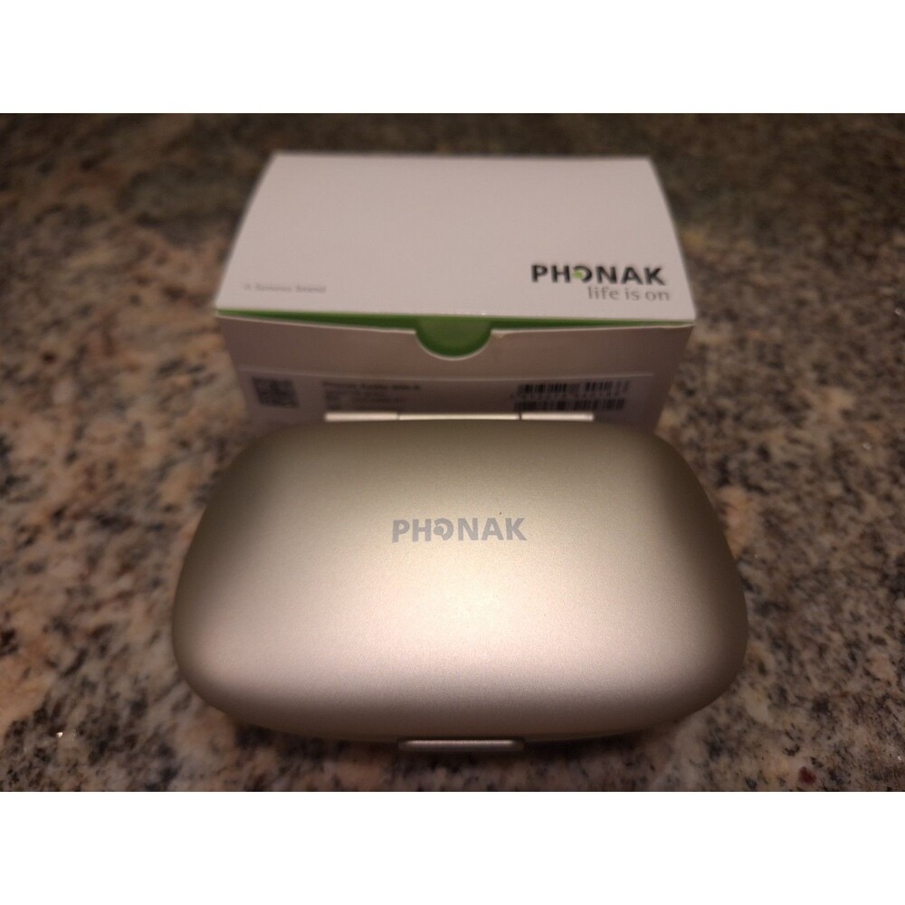 NEW Phonak Hearing Aid Storage Case Audeo B-R, Marvel, or Paradise Hearing Aids